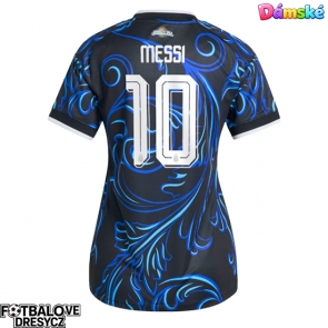 Argentina Lionel Messi #10 Dámské Venkovní Dres MS 2026 Krátký Rukáv